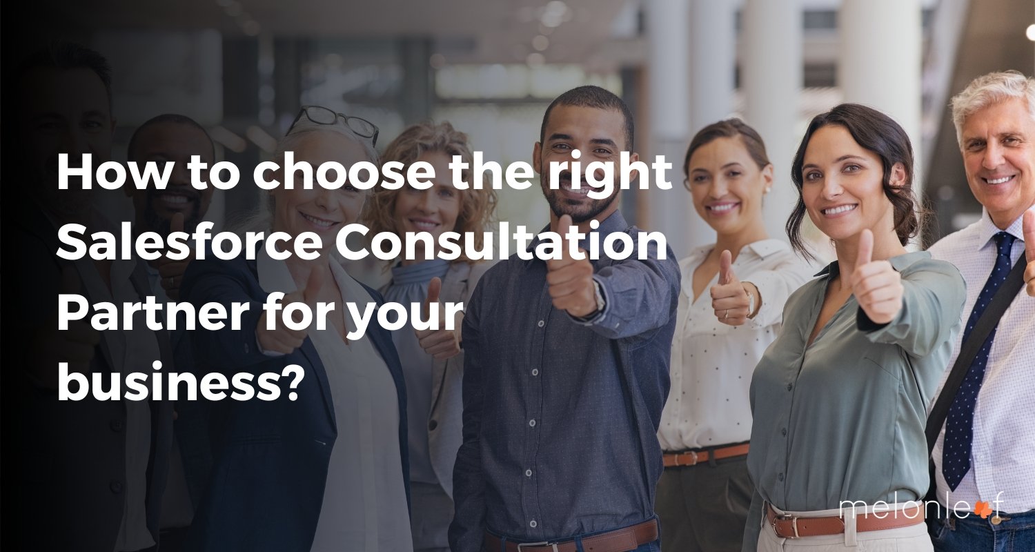 How to choose the right Salesforce Consultation Partner for your business?