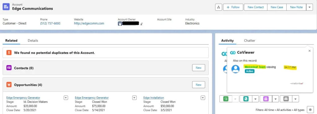 CoViewer - Melonleaf Consulting 5