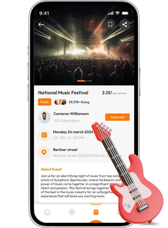 Event/Concert Management App After Banner case Study 2