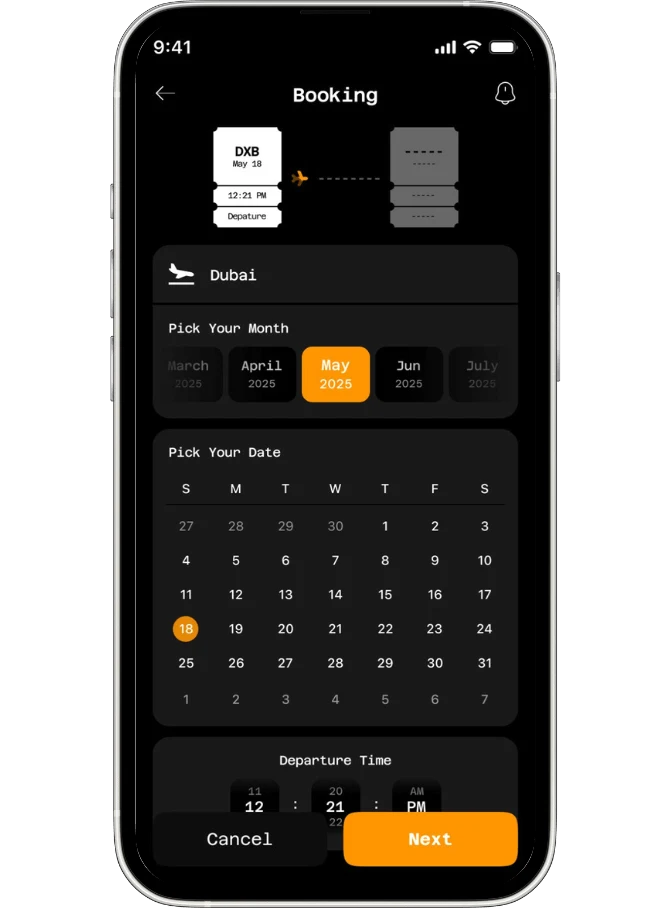 Private Booking Jet App After Banner case Study 3