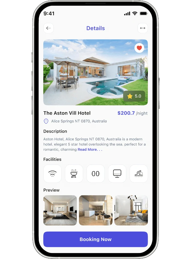 Hotel Booking Website App After Banner case Study 1
