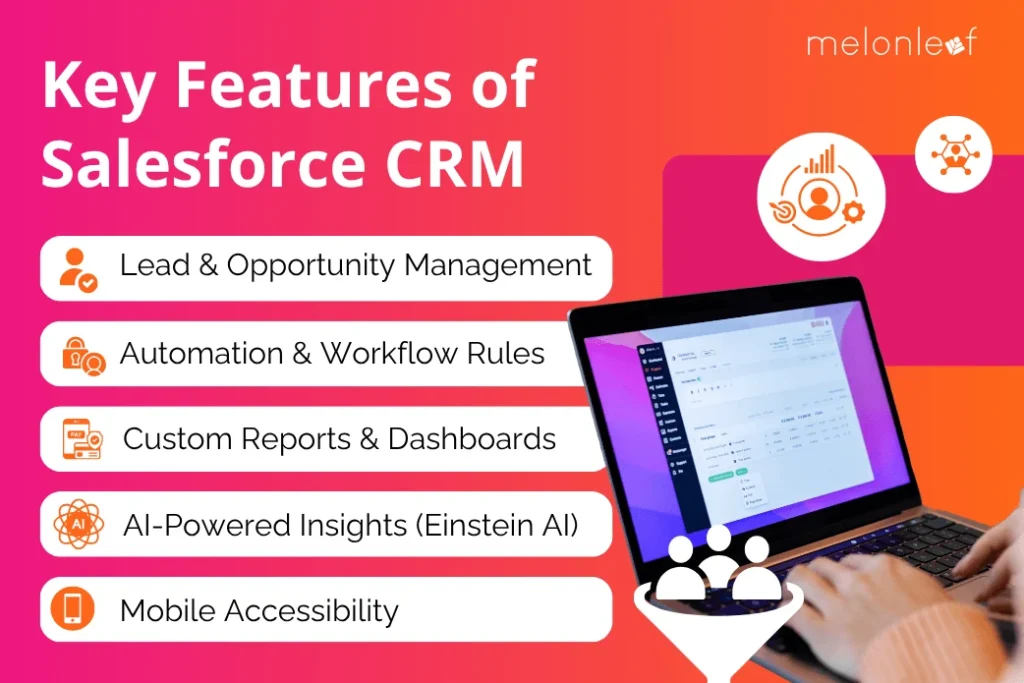 Key features of Salesforce CRM
