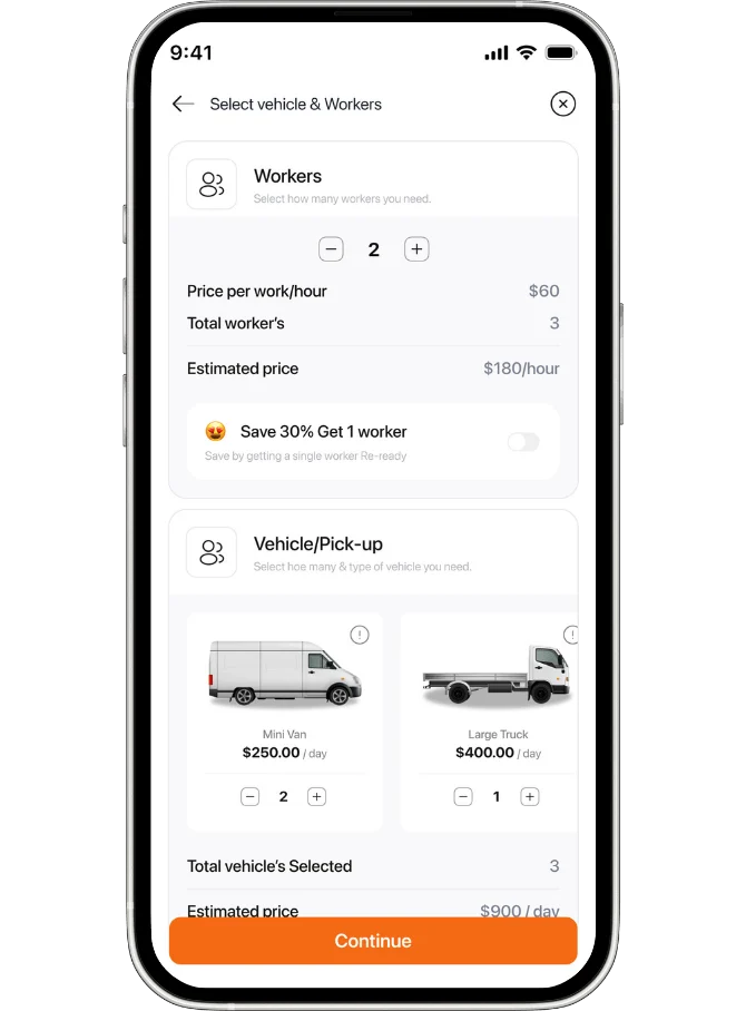 On demand Moving App After Banner case Study 1